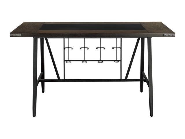 Appert Brown/Dark Gray Counter Height Table - Ornate Home