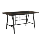 Appert Brown/Dark Gray Counter Height Table - Ornate Home