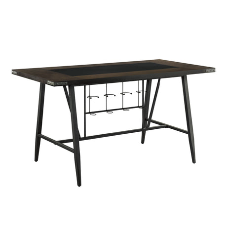 Appert Brown/Dark Gray Counter Height Table - Ornate Home