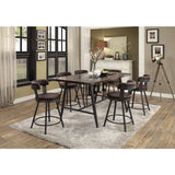 Appert Brown/Dark Gray Counter Height Table - Ornate Home