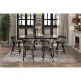 Appert Brown/Dark Gray Counter Height Table - Ornate Home