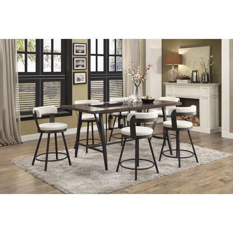 Appert Brown/Dark Gray Counter Height Table - Ornate Home