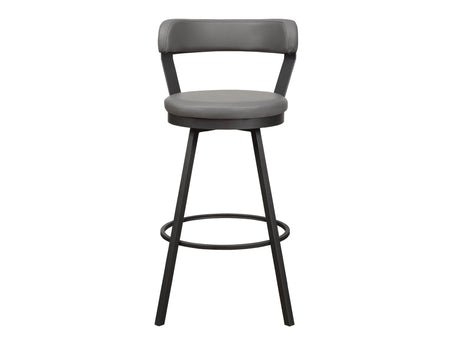 Appert Gray/Dark Gray Swivel Pub Height Chair - Ornate Home