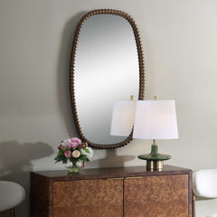Apphia Bronze Mirror - Ornate Home
