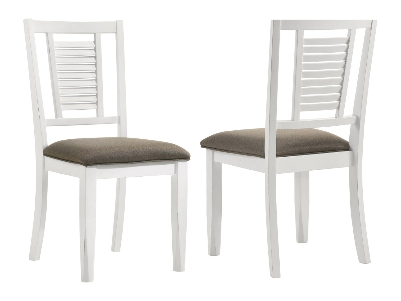 Appleton Distressed White Side Chair (Set of 2) - Ornate Home