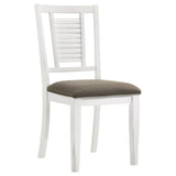 Appleton Distressed White Side Chair (Set of 2) - Ornate Home