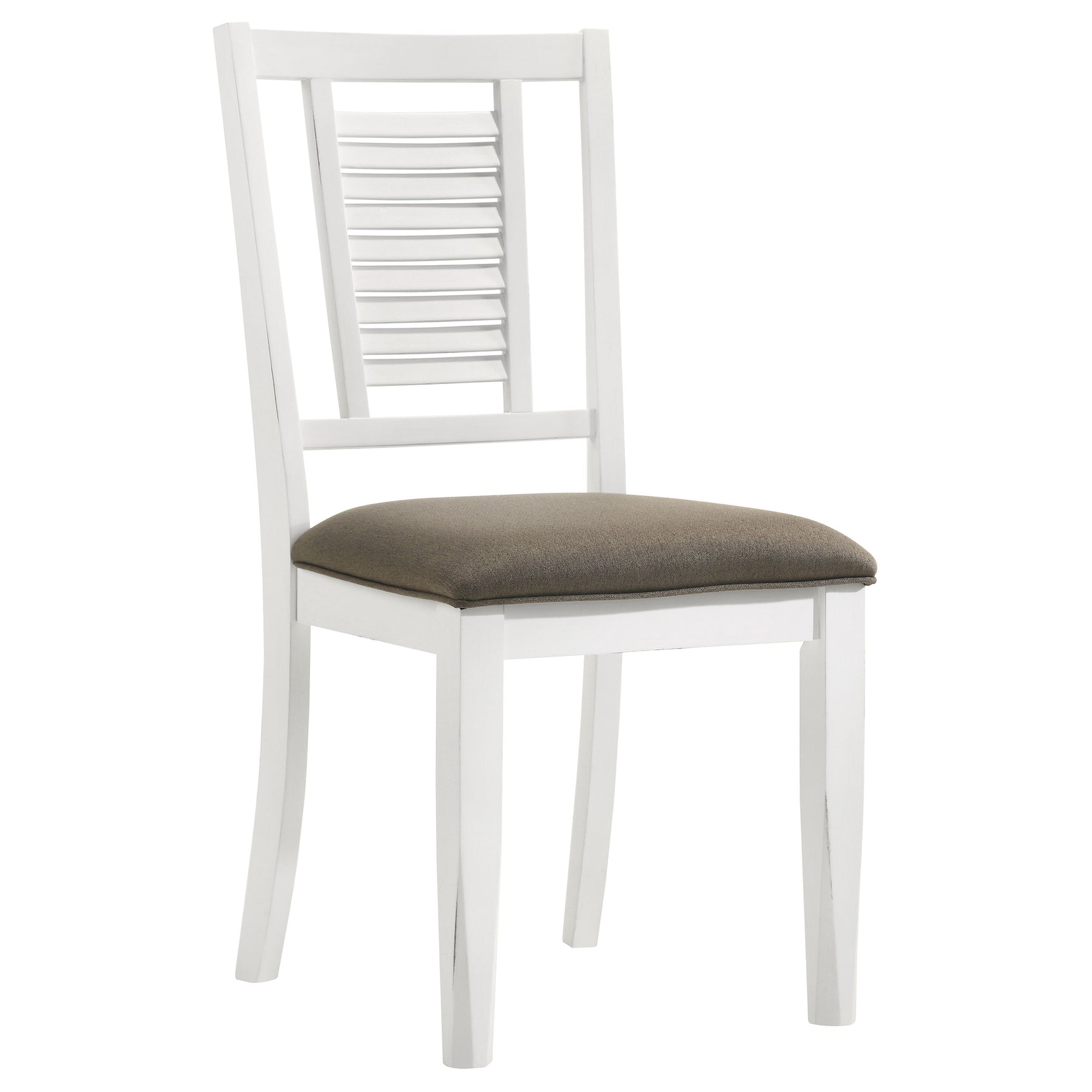 Appleton Distressed White Side Chair (Set of 2) - Ornate Home