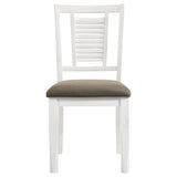 Appleton Distressed White Side Chair (Set of 2) - Ornate Home