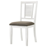 Appleton Distressed White Side Chair (Set of 2) - Ornate Home