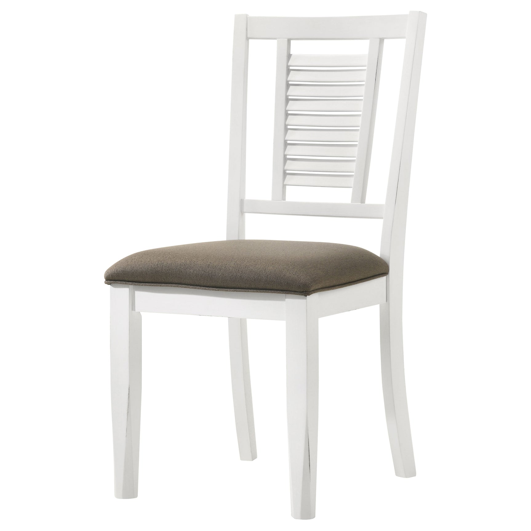 Appleton Distressed White Side Chair (Set of 2) - Ornate Home