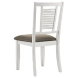 Appleton Distressed White Side Chair (Set of 2) - Ornate Home