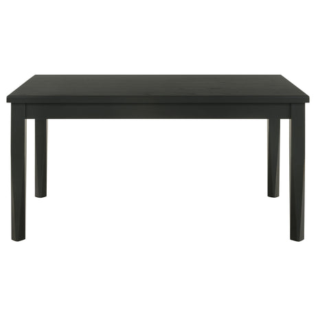 Appleton Washed Black 5-piece Dining Room Set - Ornate Home