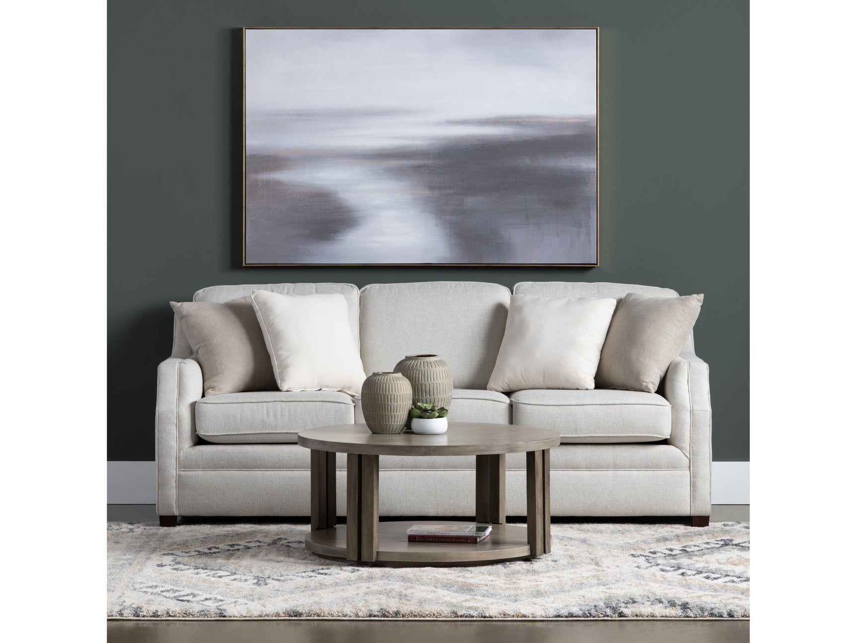 Appling Brown/Grey Canvas