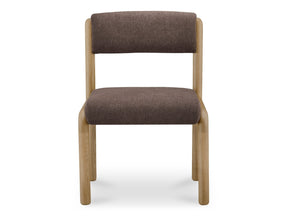 April Deep Brown Dining Chair (Set of 2) - Ornate Home