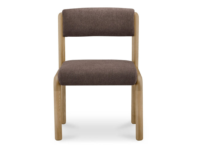 April Deep Brown Dining Chair (Set of 2) - Ornate Home