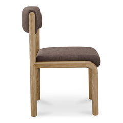 April Deep Brown Dining Chair (Set of 2) - Ornate Home