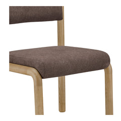 April Deep Brown Dining Chair (Set of 2) - Ornate Home