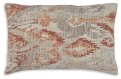 Aprover Rust/Gray/White Pillow - Ornate Home