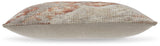 Aprover Rust/Gray/White Pillow - Ornate Home