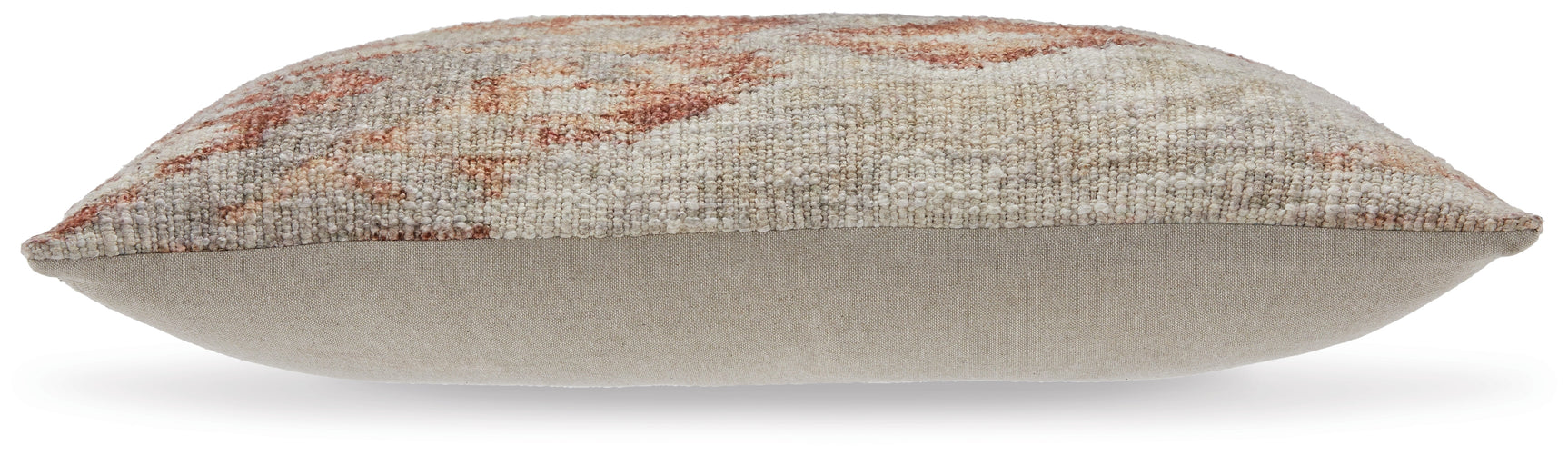 Aprover Rust/Gray/White Pillow - Ornate Home