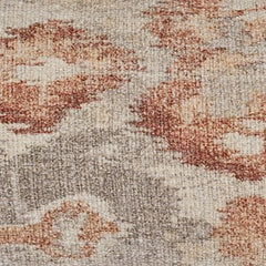 Aprover Rust/Gray/White Pillow - Ornate Home