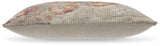 Aprover Rust/Gray/White Pillow (Set of 4) (Online Special Price) - Ornate Home