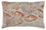 Aprover Rust/Gray/White Pillow (Set of 4) (Online Special Price) - Ornate Home