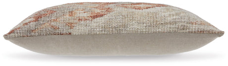 Aprover Rust/Gray/White Pillow (Set of 4) - Ornate Home