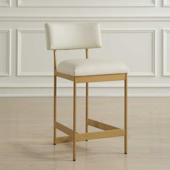 Apsley Gold Counter Stool - Ornate Home