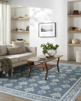 Aquene Denim Washable Area Rug - Ornate Home