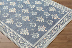 Aquene Denim Washable Area Rug - Ornate Home