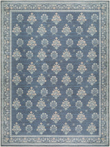 Aquene Denim Washable Area Rug - Ornate Home