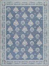 Aquene Denim Washable Area Rug - Ornate Home