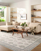 Aquene Ivory Washable Area Rug - Ornate Home