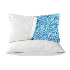 Aquila White King Size Shredded Memory Foam Pillow - Ornate Home