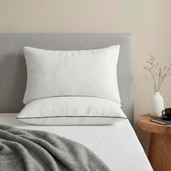 Aquila White King Size Shredded Memory Foam Pillow - Ornate Home
