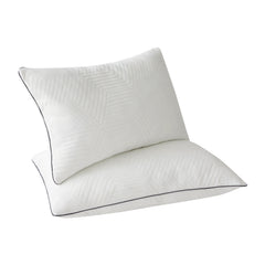 Aquila White King Size Shredded Memory Foam Pillow - Ornate Home