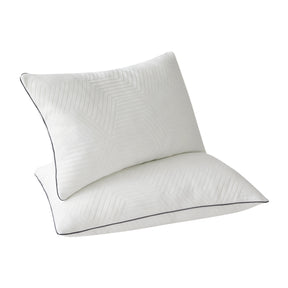 Aquila White King Size Shredded Memory Foam Pillow - Ornate Home
