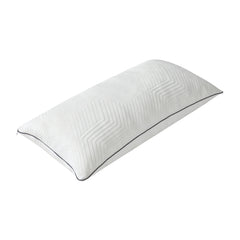 Aquila White King Size Shredded Memory Foam Pillow - Ornate Home