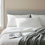Aquila White King Size Shredded Memory Foam Pillow - Ornate Home
