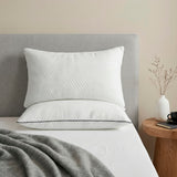 Aquila White King Size Shredded Memory Foam Pillow - Ornate Home