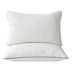 Aquila White Queen Size Shredded Memory Foam Pillow - Ornate Home