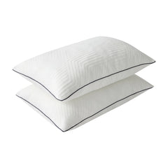 Aquila White Queen Size Shredded Memory Foam Pillow - Ornate Home
