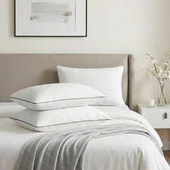 Aquila White Queen Size Shredded Memory Foam Pillow - Ornate Home
