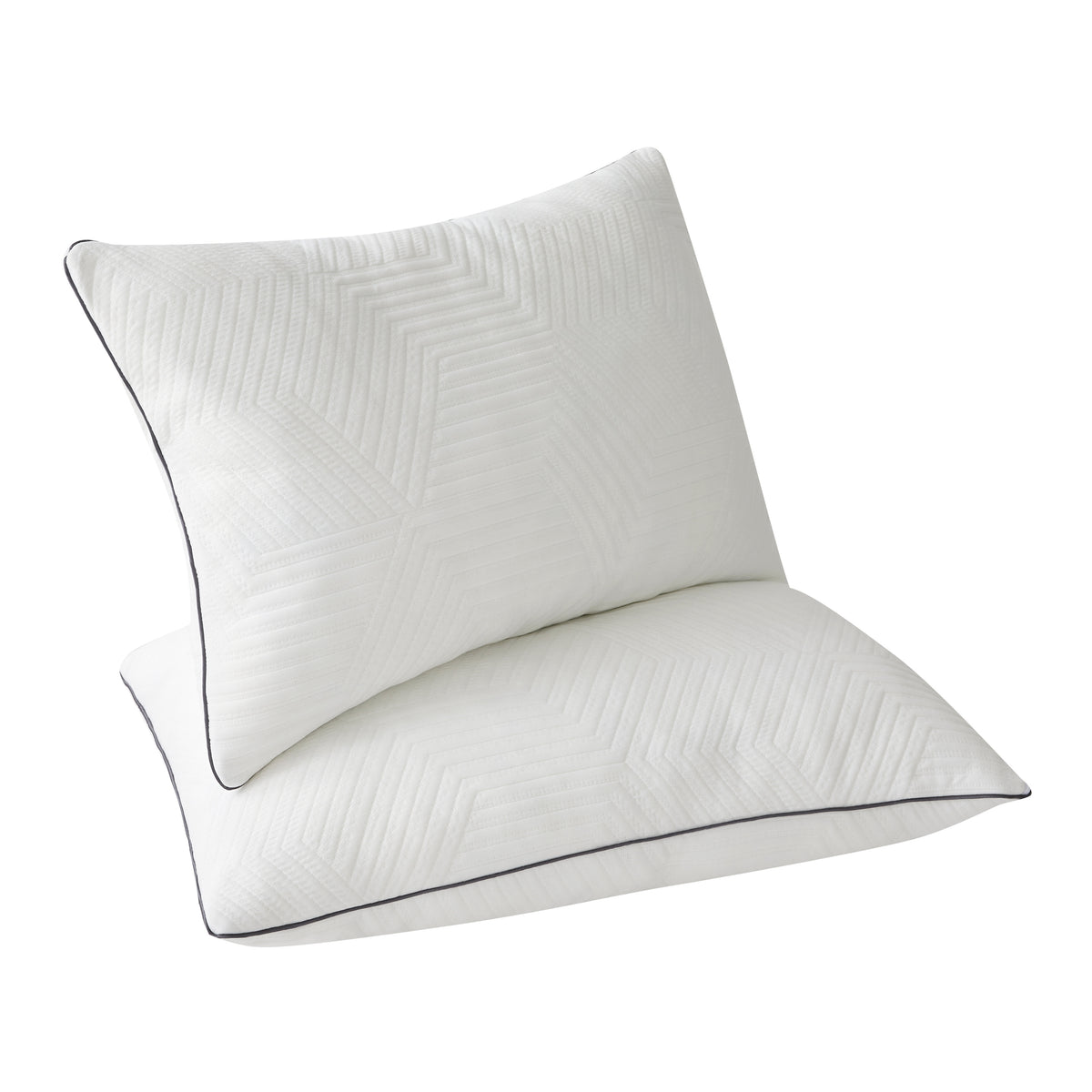 Aquila White Queen Size Shredded Memory Foam Pillow - Ornate Home