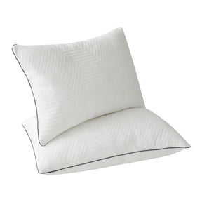 Aquila White Queen Size Shredded Memory Foam Pillow - Ornate Home