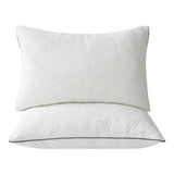 Aquila White Queen Size Shredded Memory Foam Pillow - Ornate Home