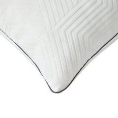 Aquila White Queen Size Shredded Memory Foam Pillow - Ornate Home