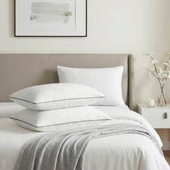 Aquila White Queen Size Shredded Memory Foam Pillow - Ornate Home