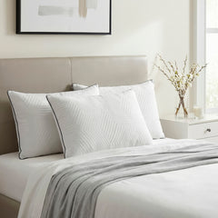 Aquila White Queen Size Shredded Memory Foam Pillow - Ornate Home